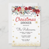 Weihnachts-Party Einladung, Weihnachts-Einladung Einladung (Vorderseite)