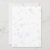 Weihnachts-Party Einladung, Weihnachtsabend Einladung (Rückseite)