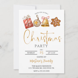 Weihnachts-Party Einladung Weihnachtsfest