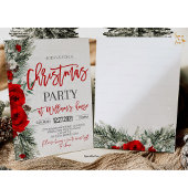 Weihnachts-Party Einladung Weihnachtsfest Party Ei