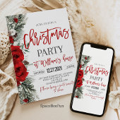 Weihnachts-Party Einladung Weihnachtsfest Party Ei