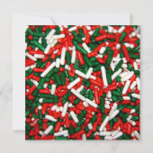 Weihnachts-Party Einladungen (Rückseite)