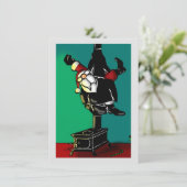 Weihnachts-Party Einladungen (Stehend Vorderseite)