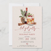 Weihnachts-Party Einladungen (Vorderseite)