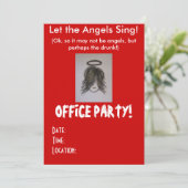 Weihnachts-Party Einladungen (Stehend Vorderseite)