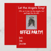 Weihnachts-Party Einladungen (Vorne/Hinten)