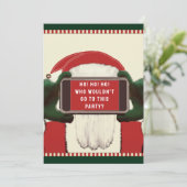 Weihnachts-Party Einladungen (Stehend Vorderseite)