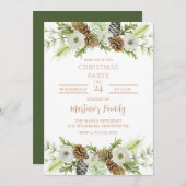 Weihnachts-Party Einladungen Weihnachts-Party (Vorne/Hinten)