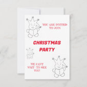 Weihnachts-Party Einladungen Zalnok (Vorderseite)