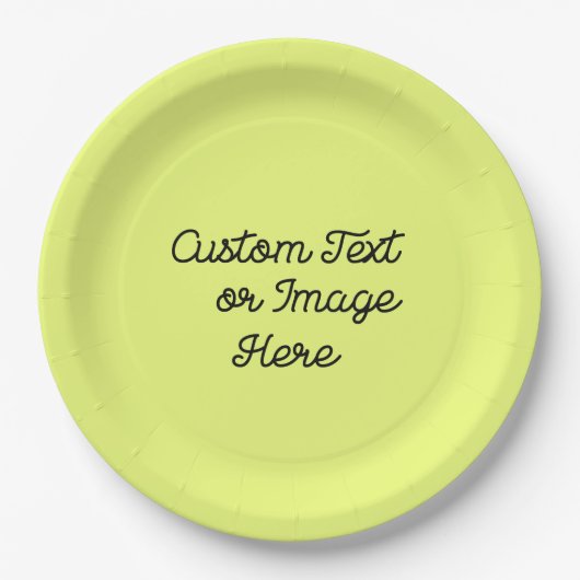 Weihnachts-Party; Erstellen Sie Ihre eigenen indiv Pappteller (Vorderseite)