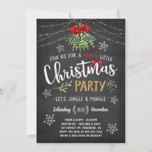 Weihnachts-Party-Event-Freunde Einladung