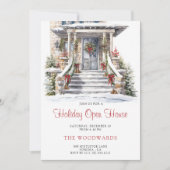 Weihnachts-Party | Ferienhaus Einladung (Vorderseite)