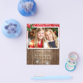 Weihnachts-Party-Flyer mit Ihrem Foto Flyer (Einzeln)