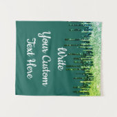 Weihnachts Party Foto Stand Hintergrund Ugly Sweat Wandteppich (Vorderseite (Horizontal))