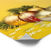 Weihnachts-Party-Frame-Prop für Foto-Stand Poster (Ecke)