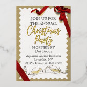 Weihnachts-Party für Unternehmen - Einladungen für (Vorderseite)