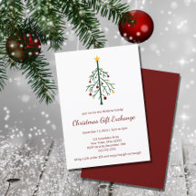 Weihnachts-Party-Geschenk-Austausch Festival Everg