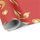 Weihnachts-Party Geschenkpapier (Rolleneckpunkt)