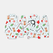 Weihnachts-Party Geschenkschachtel (Ungefaltet)