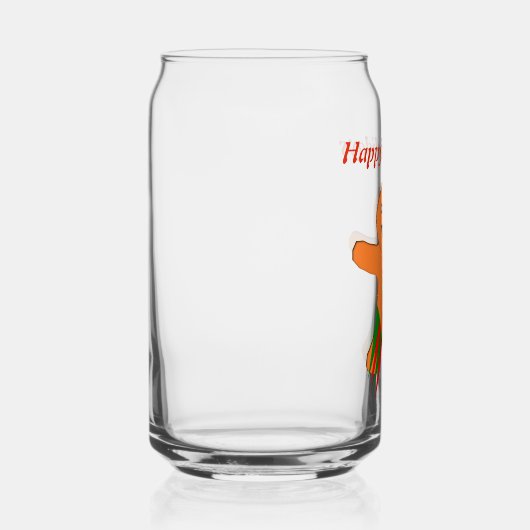 Weihnachts-Party Gingerbread Man Custom Dosenglas (Rechts)