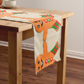 Weihnachts-Party Gingerbrot Mann Tischläufer (Beispiel)