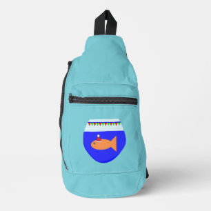 Weihnachts-Party Goldfish Crossbody Bag