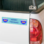 Weihnachts-Party Goldfish Custom Autoaufkleber (Auf Lkw)