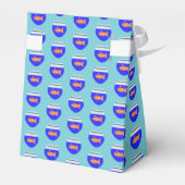 Weihnachts-Party Goldfish Gefälligkeitsbox Geschenkschachtel (Rückseite)