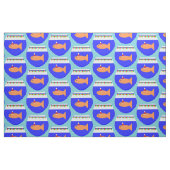 Weihnachts-Party Goldfish Kunsthandwerk Stoff (Fat Quarter (45,7 x 55,9 cm))
