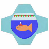 Weihnachts-Party Goldfish Soccer Ball (Flach)