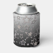 Weihnachts Party Gradienten Glitzer Glanz Konfetti Dosenkühler (Kanne Rückseite)