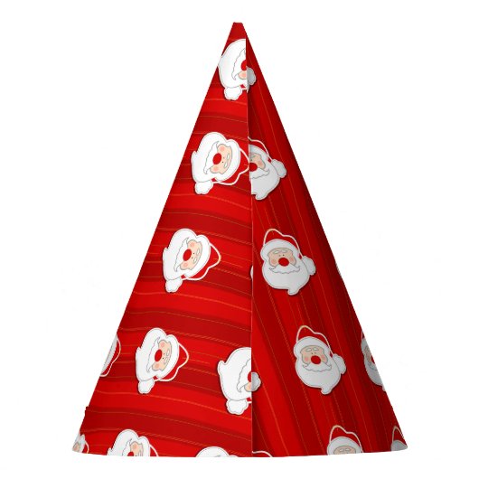 Weihnachts Party Hat/Weihnachtsmann Partyhütchen (Rückseite)