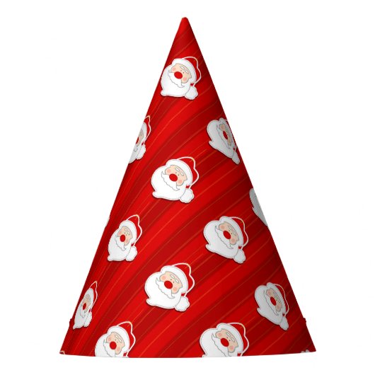 Weihnachts Party Hat/Weihnachtsmann Partyhütchen (Vorderseite)