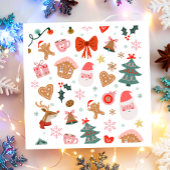 Weihnachts Party Holidays Kinderdusche Geburtstag Serviette