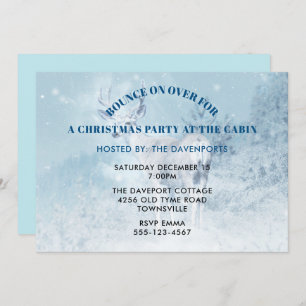 Weihnachts-Party in der Hütte Wildes Hirsch mit An Einladung