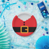 Weihnachts-Party in Rot und Weiß im Weihnachtsmann Pappteller (Party)