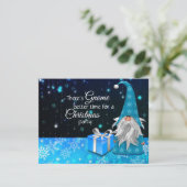 Weihnachts-Party ist gnome besser Einladung (Stehend Vorderseite)