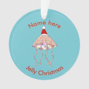 Weihnachts-Party Jellyfish Acrylschmuck Ornament