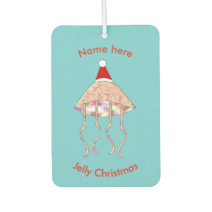 Weihnachts Party Jellyfish Custom Air Freshener Autolufterfrischer