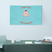 Weihnachts Party Jellyfish Custom Banner (Messeveranstaltung)