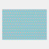 Weihnachts-Party Jellyfish Custom Geschenkpapier Set (Vorderseite 3)