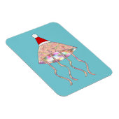 Weihnachts Party Jellyfish Custom Magnet (Rechte Seite)