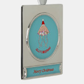 Weihnachts Party Jellyfish Custom Ornament (Rechts)