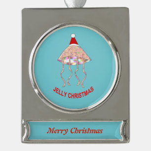 Weihnachts Party Jellyfish Custom Ornament