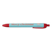 Weihnachts Party Jellyfish Custom Pen Kugelschreiber (Unterseite)