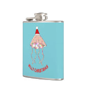 Weihnachts-Party Jellyfish-Flasche Flachmann (Links)