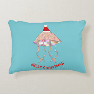 Weihnachts-Party Jellyfish Kissen