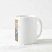 Weihnachts-Party Kaffeetasse (VorderseiteRechts)