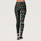 Weihnachts-Party-Leggings, Weihnachtslicht Leggings (Rückseite)