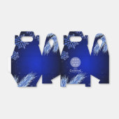 Weihnachts-Party-Logo Personalisiert Geschenkschachtel (Ungefaltet)